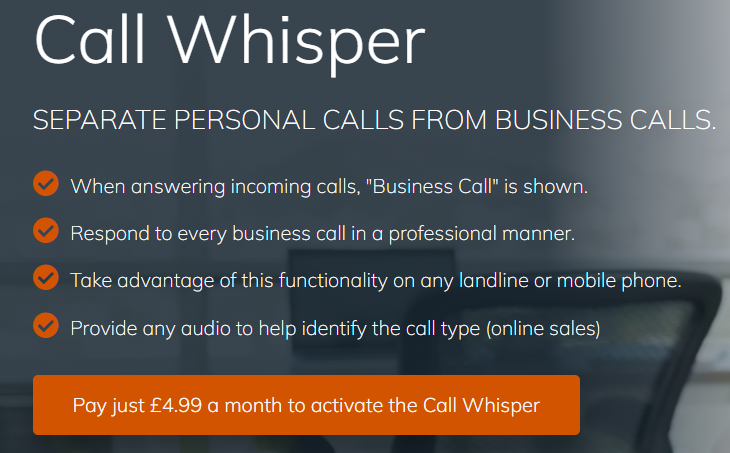 call whisper